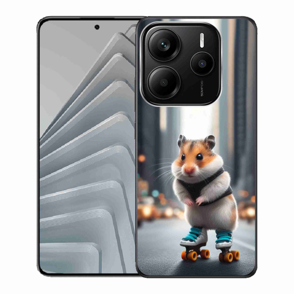 Gélový kryt mmCase na Xiaomi Redmi Note 14 5G - krček na bruslích