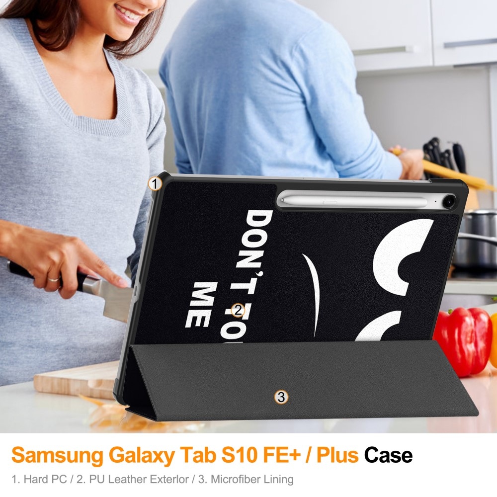 Patte chytré zatváracie púzdro na Samsung Galaxy Tab S10 FE+ - nesiahať
