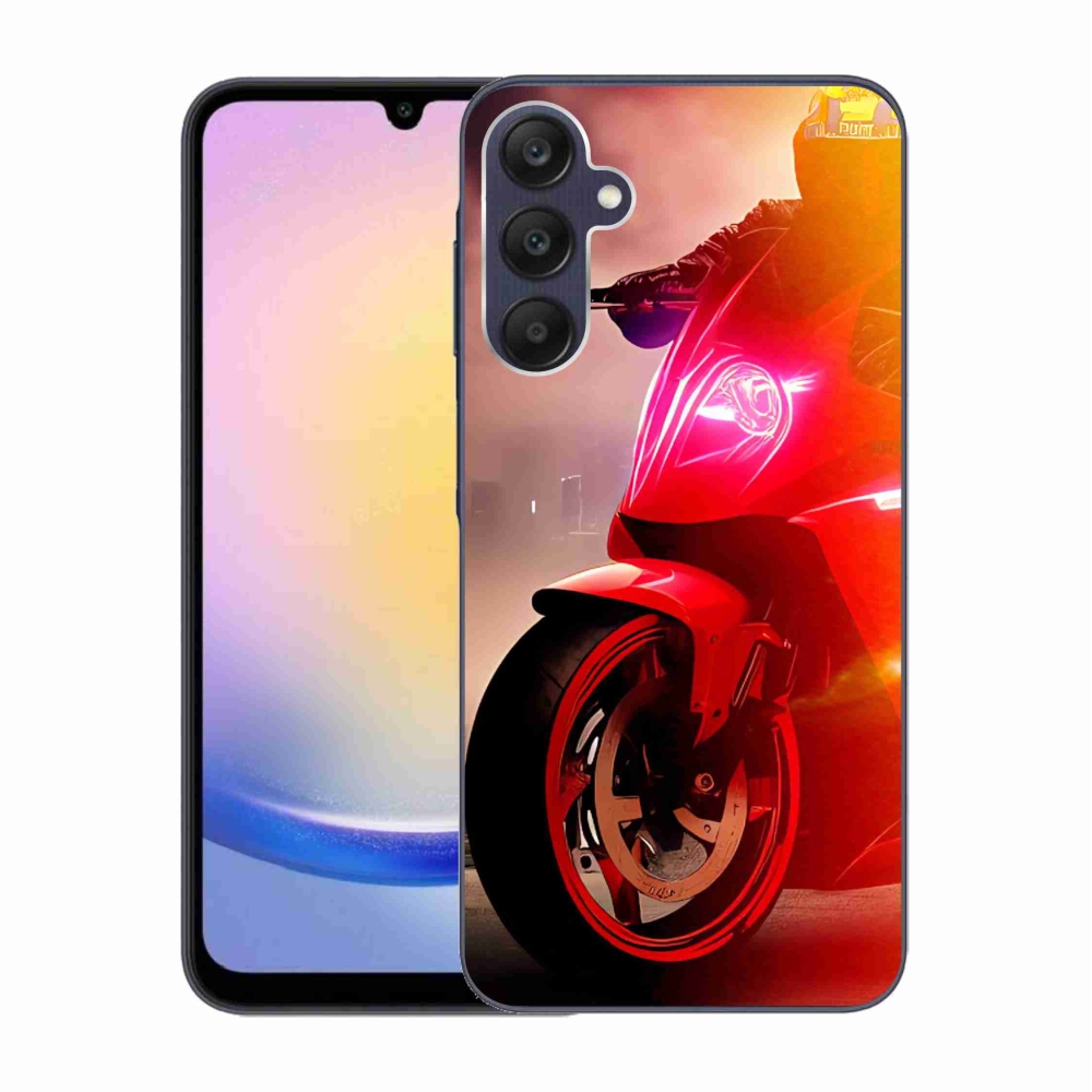 Gélový kryt mmCase na Samsung Galaxy A25 5G - motorka