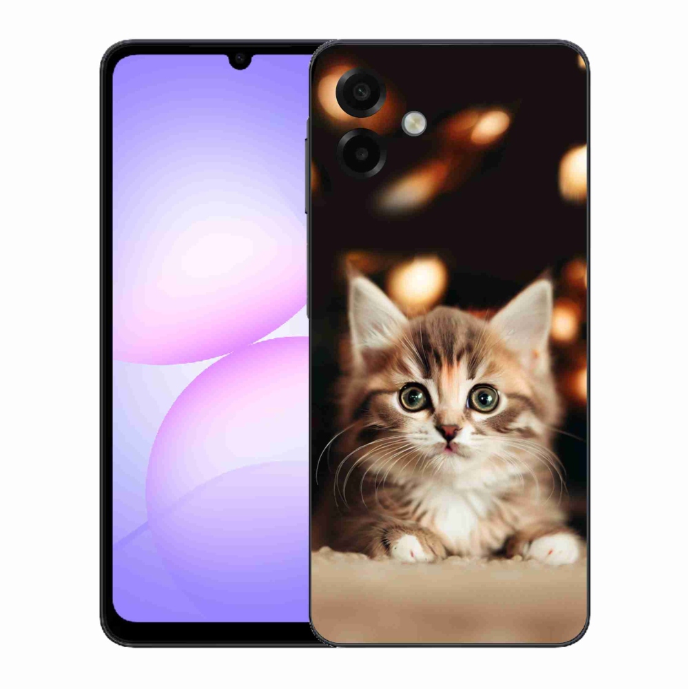 Gélový kryt mmCase na Samsung Galaxy A07 4G - roztomilé mačiatko 2