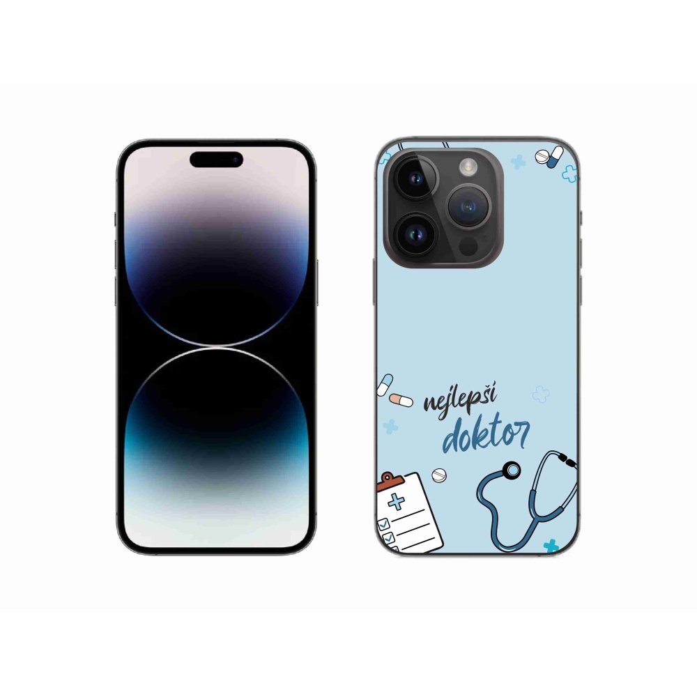 Gélový kryt mmCase na iPhone 14 Pro 6.1 - najlepší doktor