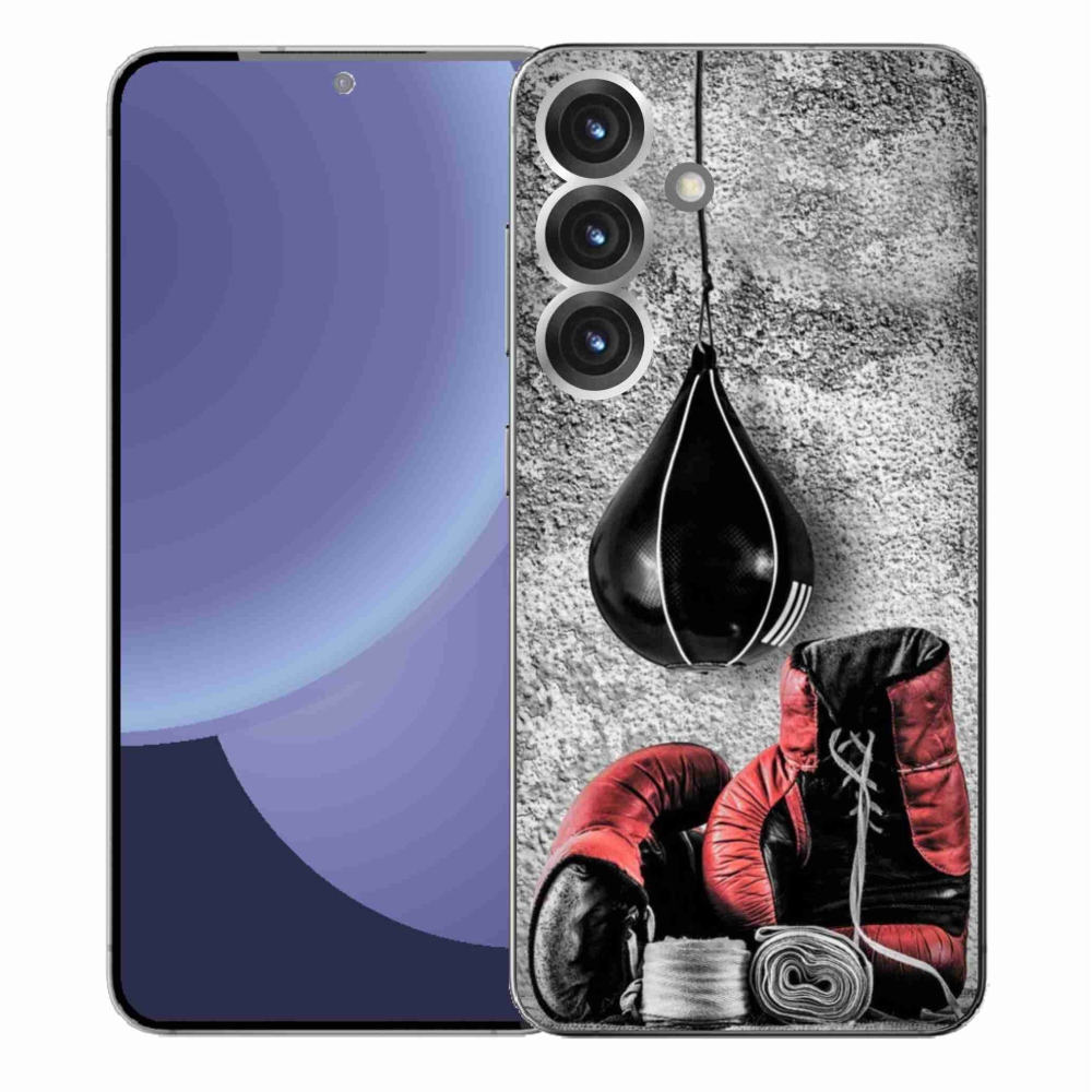 Gélový kryt mmCase na Samsung Galaxy S25+ - boxovacie vrece a rukavice