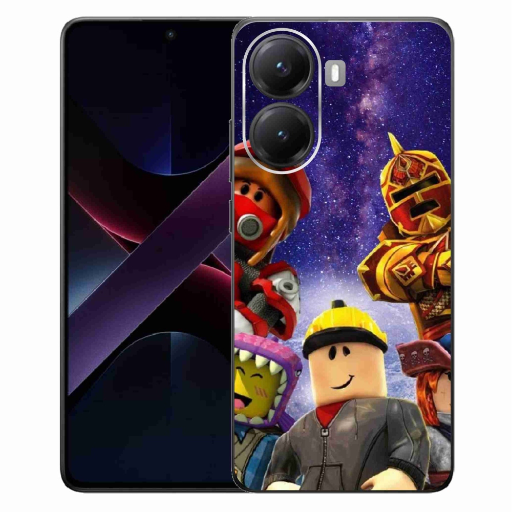 Gélový kryt mmCase na Xiaomi Poco X7 Pro 5G - roblox 3