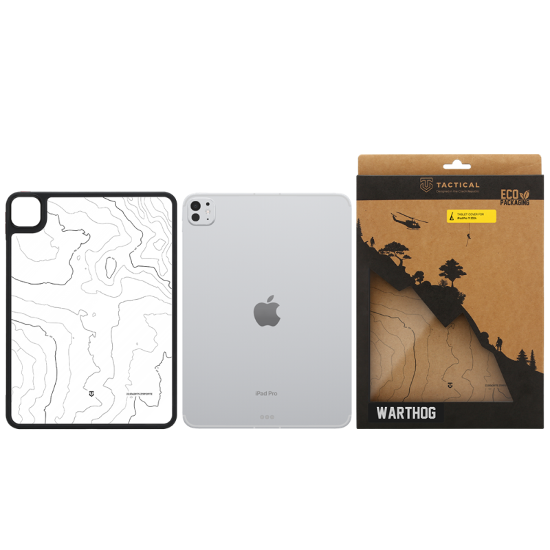 Taktický kryt Warthog pre Apple iPad Pro 11 2024/2025 Asphalt