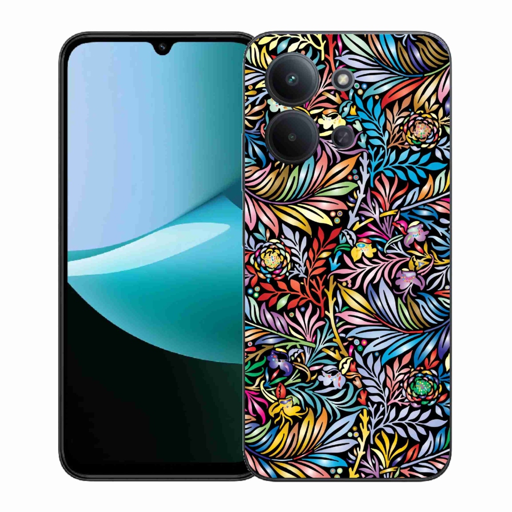 Gélový kryt mmCase na Xiaomi Redmi 15C 4G (171mm)/Poco C85 4G (171mm) - kvety 5