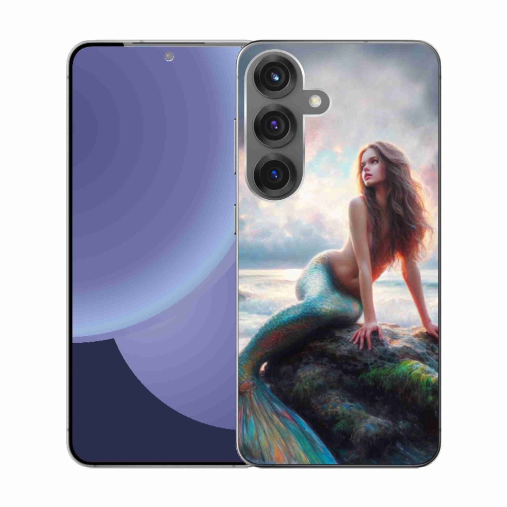 Gélový kryt mmCase na Samsung Galaxy S25 - morská panna