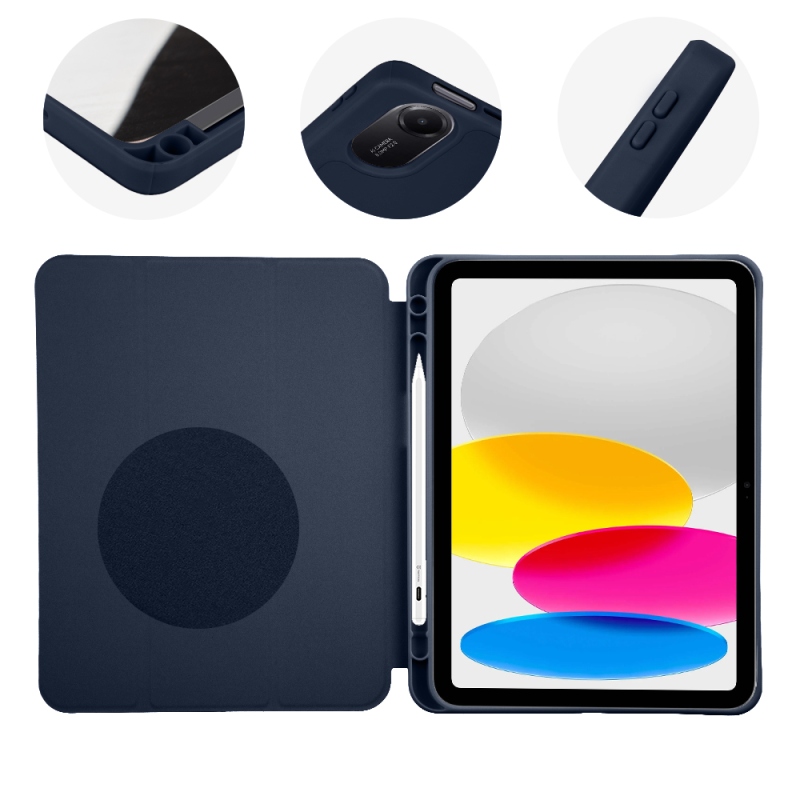 OBAL:ME SolidTab Puzdro pre Apple iPad 10,9 2022/11 2025 tmavomodré