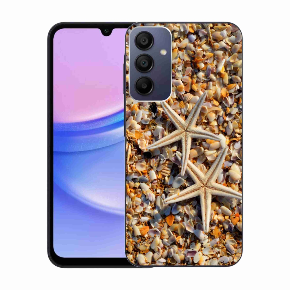 Gélový kryt mmCase na Samsung Galaxy A15 4G/5G - morské hviezdice