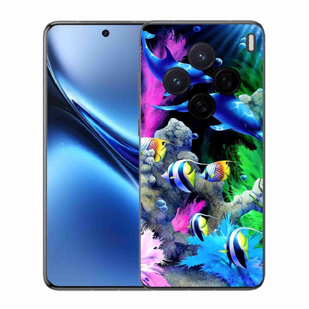Gélový kryt mmCase na Vivo X200 5G - morský svet