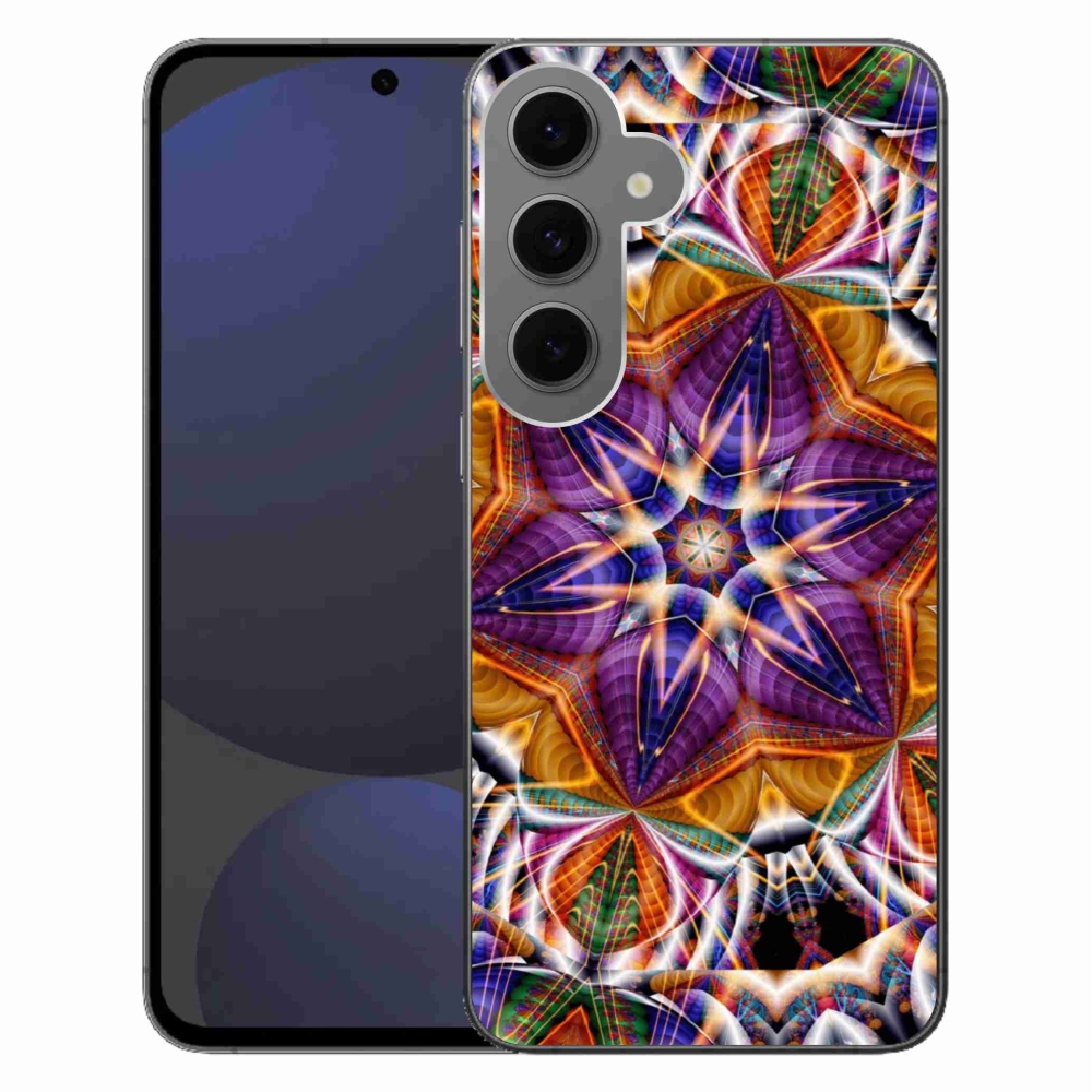 Gélový kryt mmCase na Samsung Galaxy S24 FE - abstrakt 6