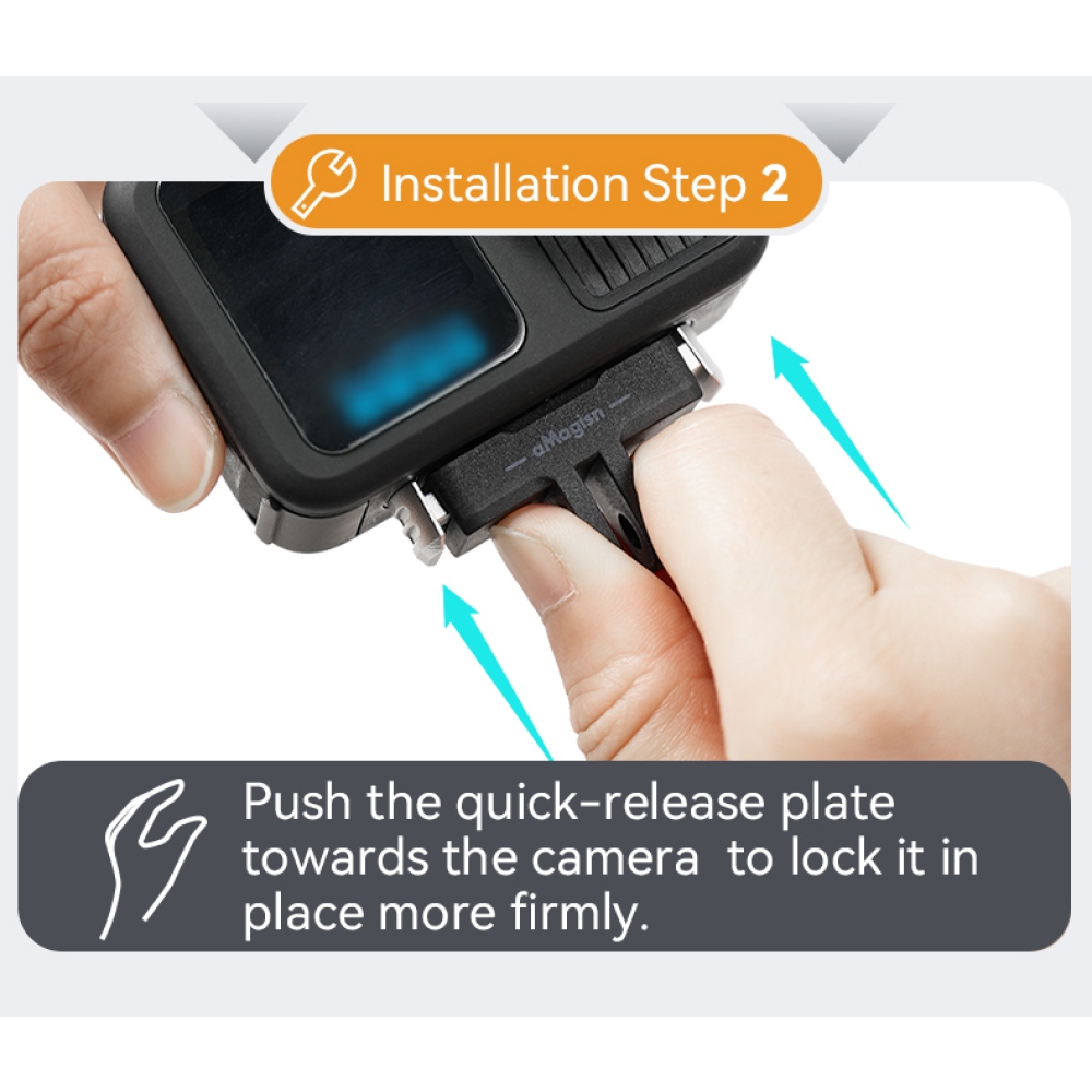 Magnetická rýchloupínacia základňa AMAGISN pre GoPro Hero13