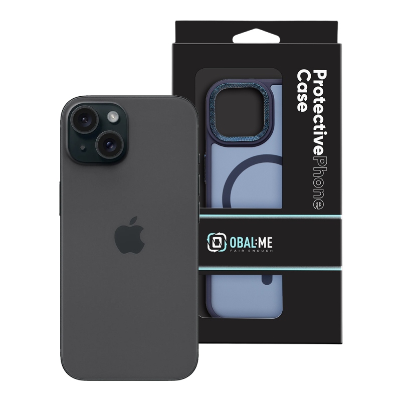 OBAL:ME MagNetix Lumen Puzdro pre Apple iPhone 15, tmavomodré