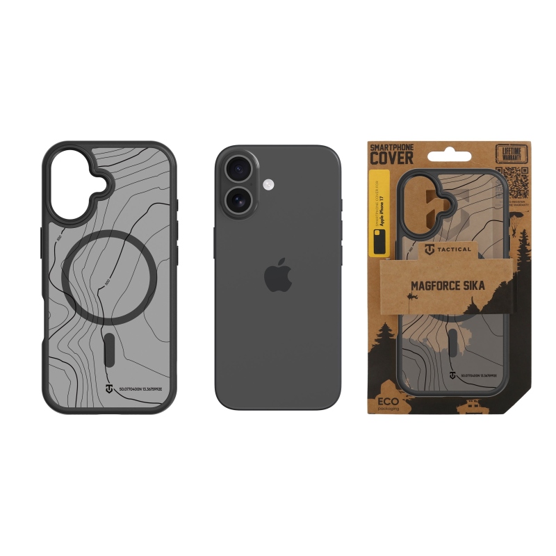 Tactical MagForce Hyperstealth Sika Kryt pre iPhone 17 Asphalt