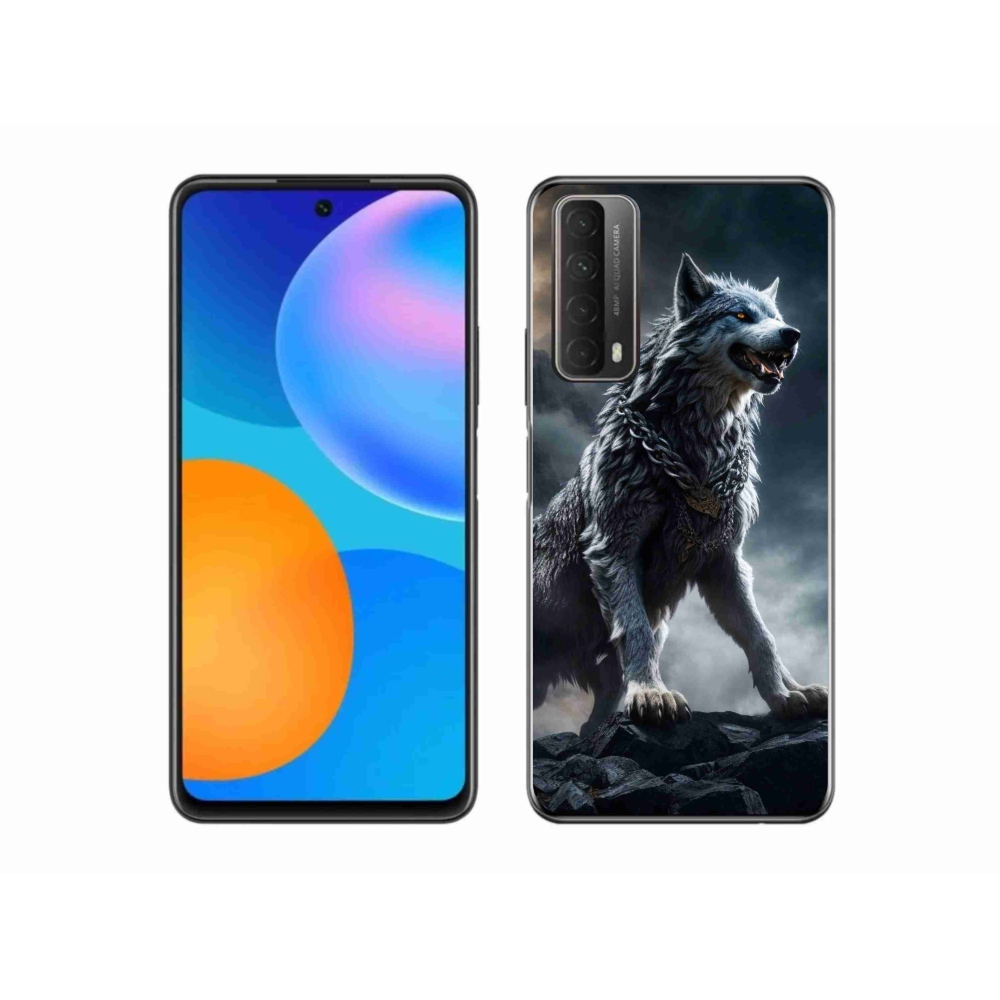 Gelový kryt mmCase na Huawei P Smart (2021) - vlk 1