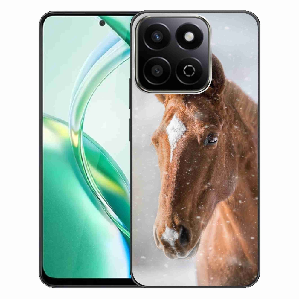 Gélový kryt mmCase na Honor 200 Smart 5G - hnedý kôň 2