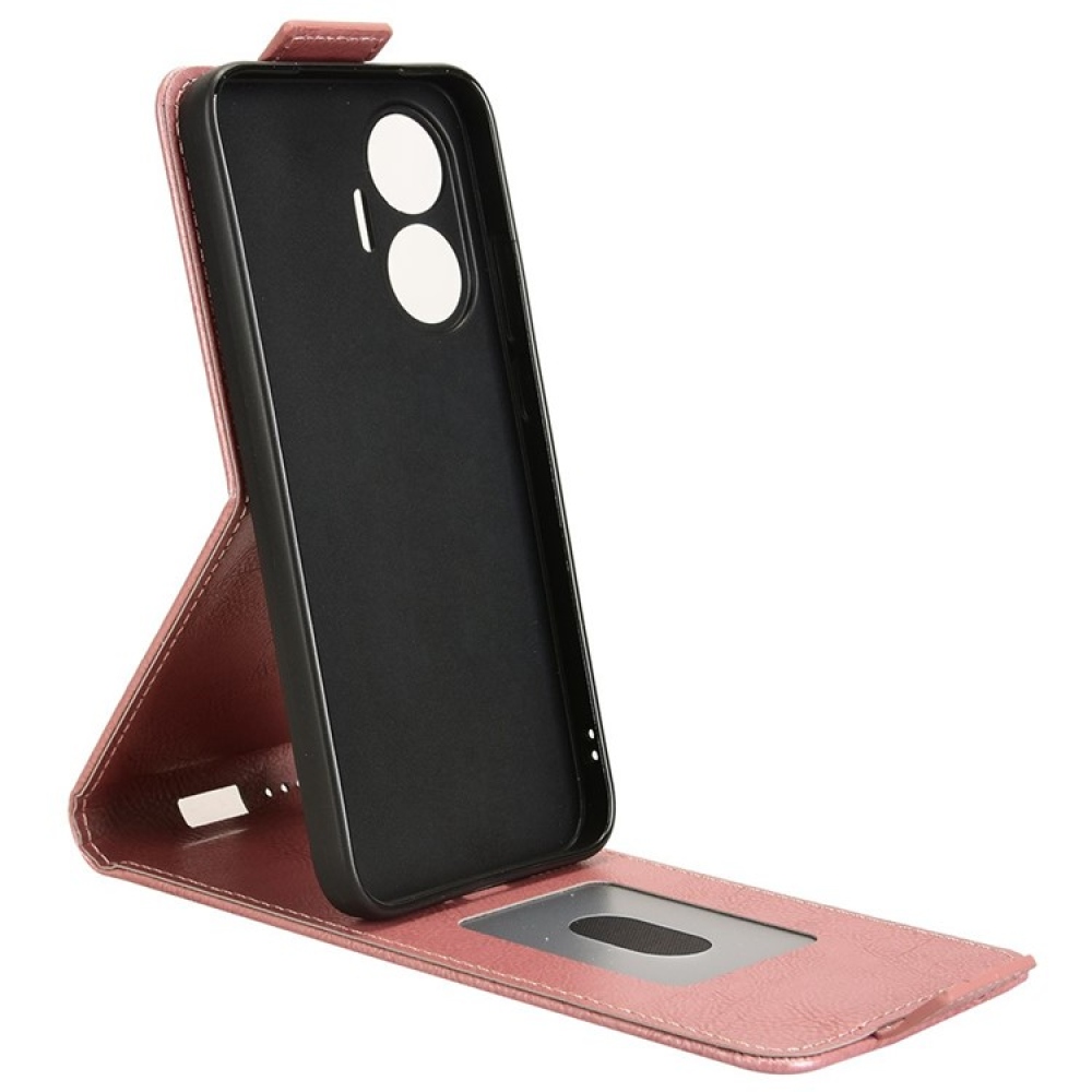 Vert flipové púzdro na Xiaomi Poco F7 5G - ružovozlaté