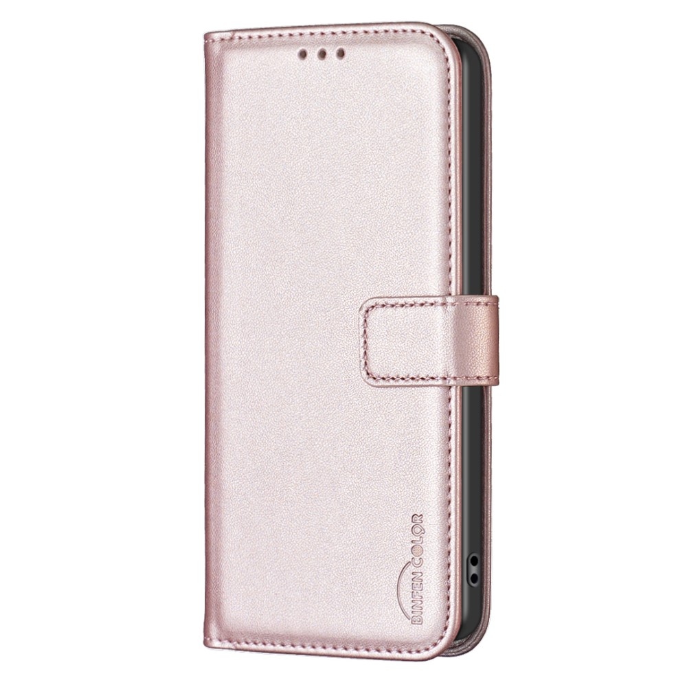 BNF knižkové púzdro na Samsung Galaxy Xcover 7 Pro - ružovozlaté