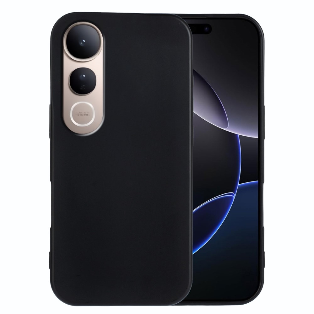 Matný gélový obal na Vivo V50 Lite 4G/5G - čierny
