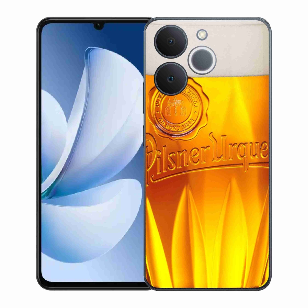 Gélový kryt mmCase na Realme Note 70T - pivo