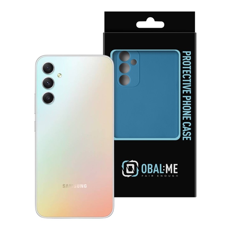 OBAL:ME Matte TPU Kryt pre Samsung Galaxy A34 5G Dark Blue