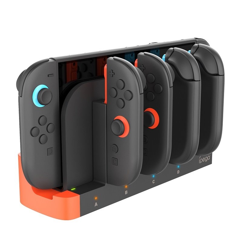 iPega SW2185 Nabíjacia Stanica pre JoyCon Ovládače Nintendo Switch 2 Black