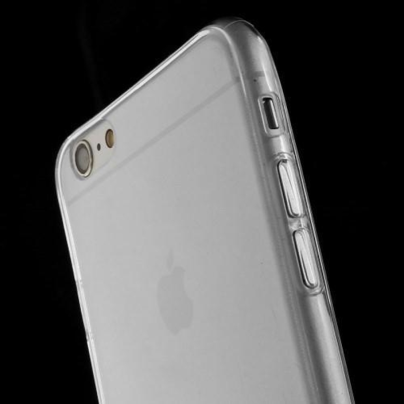 Ultraslim gélový obal na iPhone 6s Plus a 6 Plus - transparentná