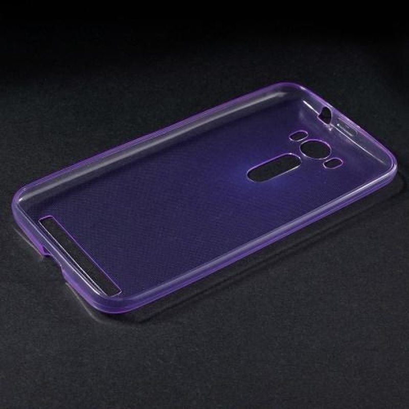 Ultra Tenký slim obal pre Asus Zenfone 2 Laser - fialový