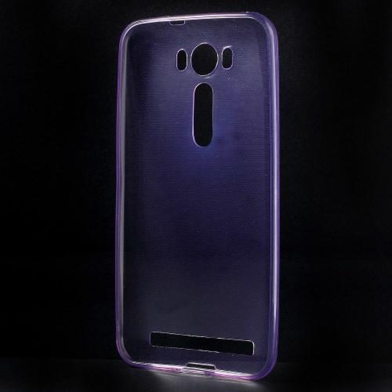 Ultra Tenký slim obal pre Asus Zenfone 2 Laser - fialový