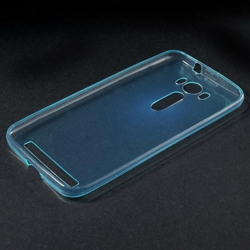 Ultra Tenký slim obal pre Asus Zenfone 2 Laser - svetlomodrý