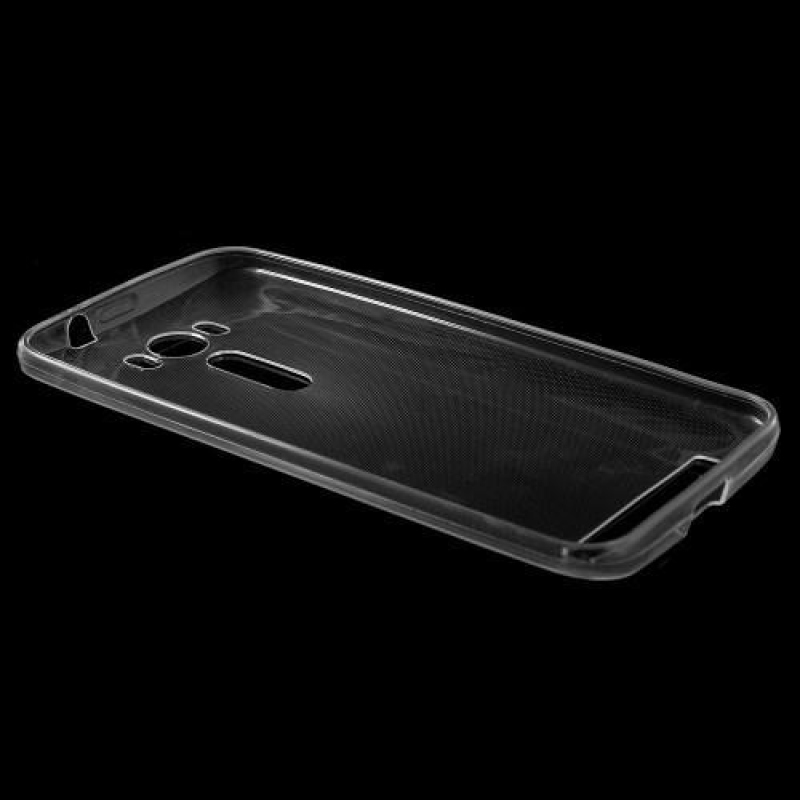Ultra Tenký slim obal pre Asus Zenfone 2 Laser - transparentný