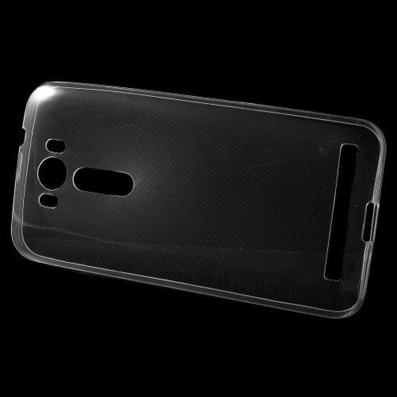 Ultra Tenký slim obal pre Asus Zenfone 2 Laser - transparentný