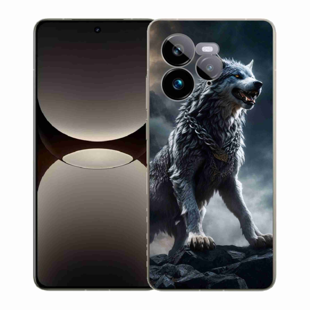 Gélový kryt mmCase na Realme GT 7 Pro 5G - vlk 1