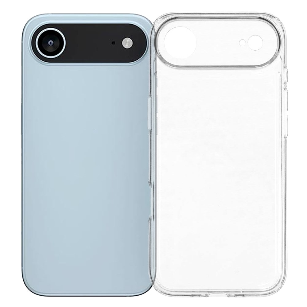 Priehľadný gélový obal na iPhone 17 Air - priehľadný