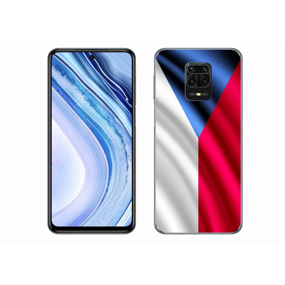 Gélový kryt mmCase na mobil Xiaomi Redmi Note 9 Pro - česká vlajka