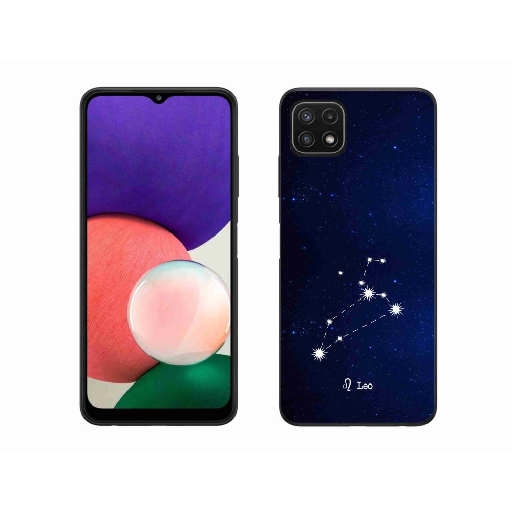 Gélový kryt mmCase na Samsung Galaxy A22 5G - súhvezdie Leva