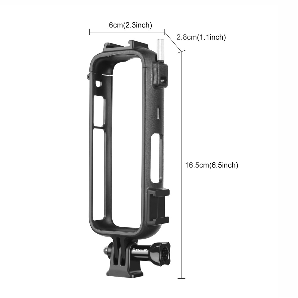 PULUZ ochranný rámček s držiakom príslušenstva pre Insta360 X4