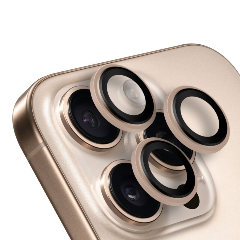 OBAL:ME Ochrana Šošoviek pre Apple iPhone 16 Pro/16 Pro Max Desert Titanium