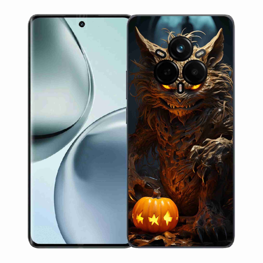Gélový kryt mmCase na Realme 14 Pro+ 5G - halloweenska príšera