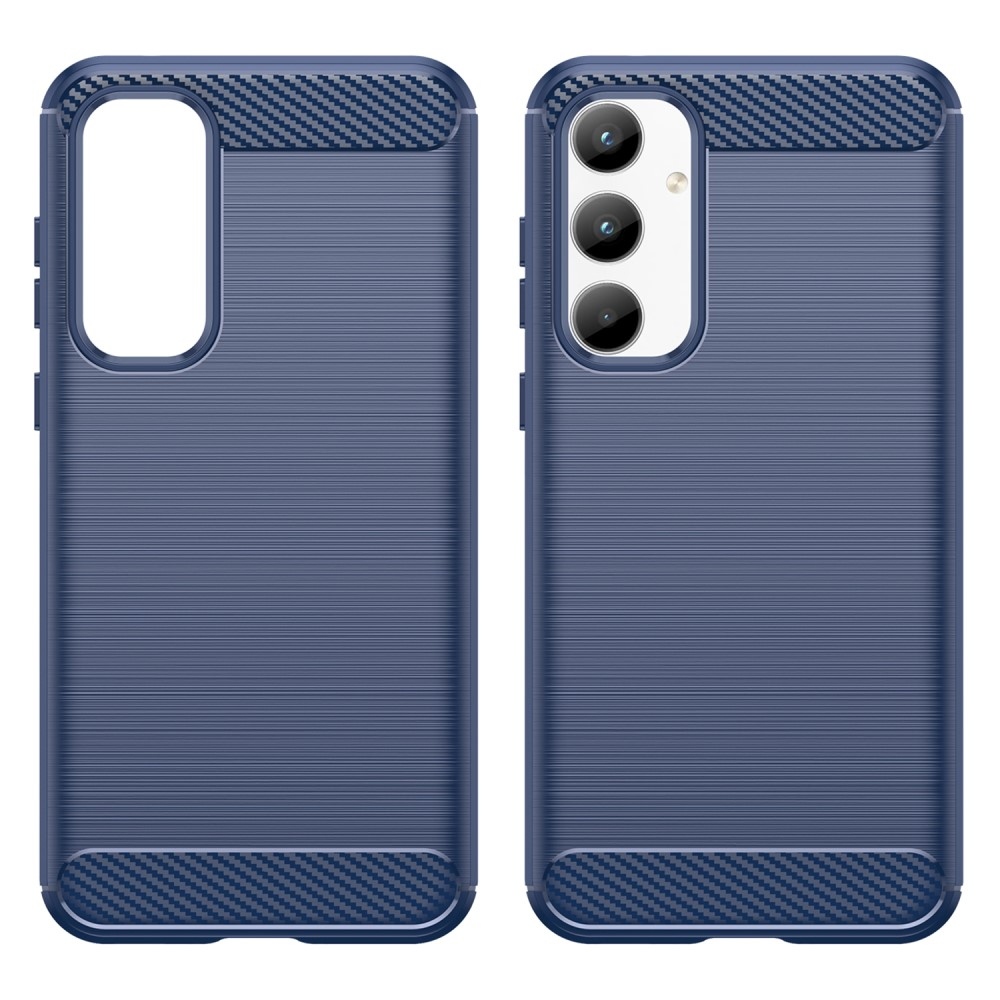 Carbon odolný gélový obal na Samsung Galaxy A35 5G - modrý
