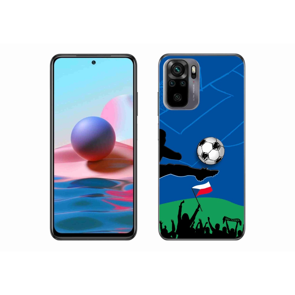 Gélový kryt mmCase na Xiaomi Redmi Note 10 4G - fanúšikovia futbalu