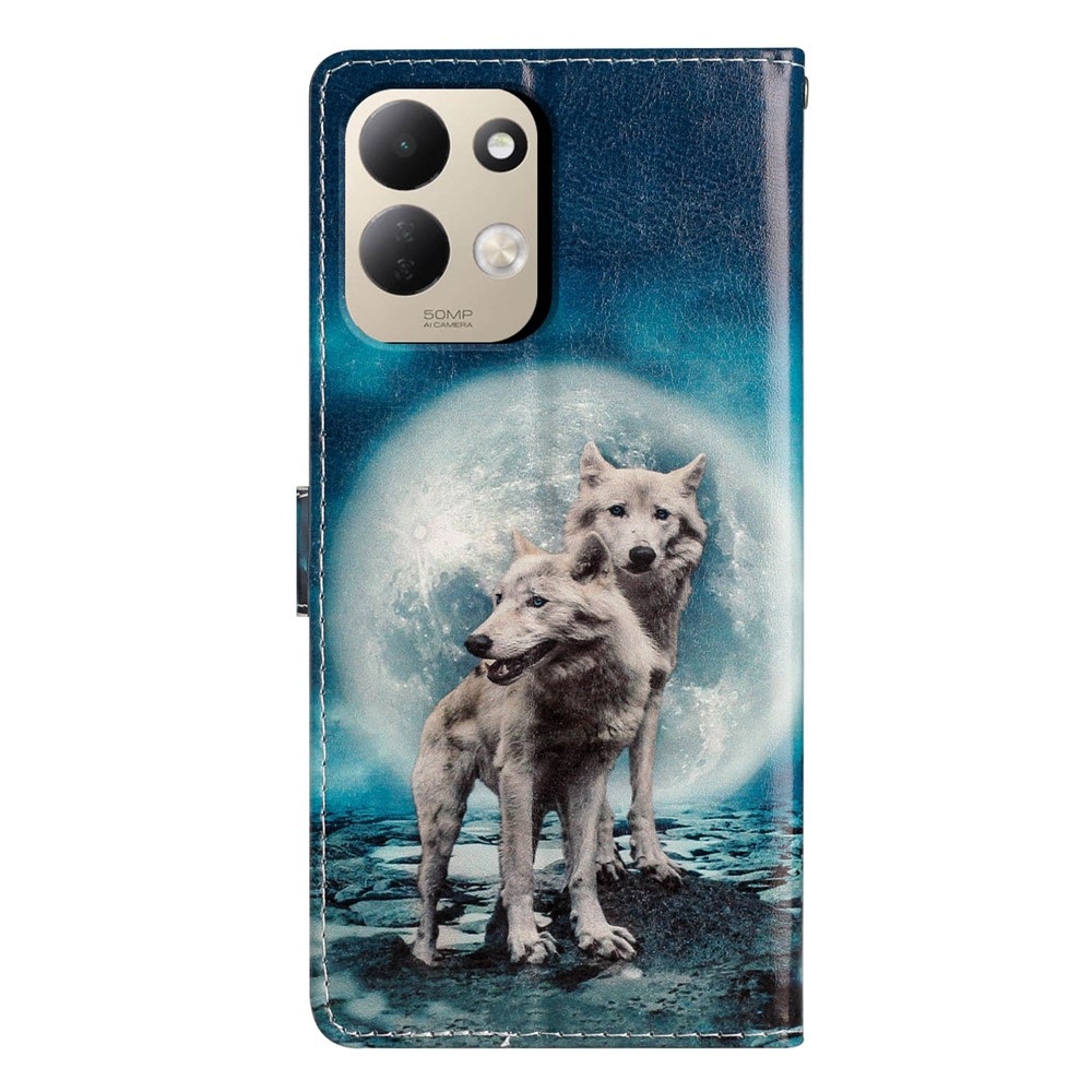 Unique knižkové púzdro na Xiaomi Redmi 17 4G/5G - dva vlci