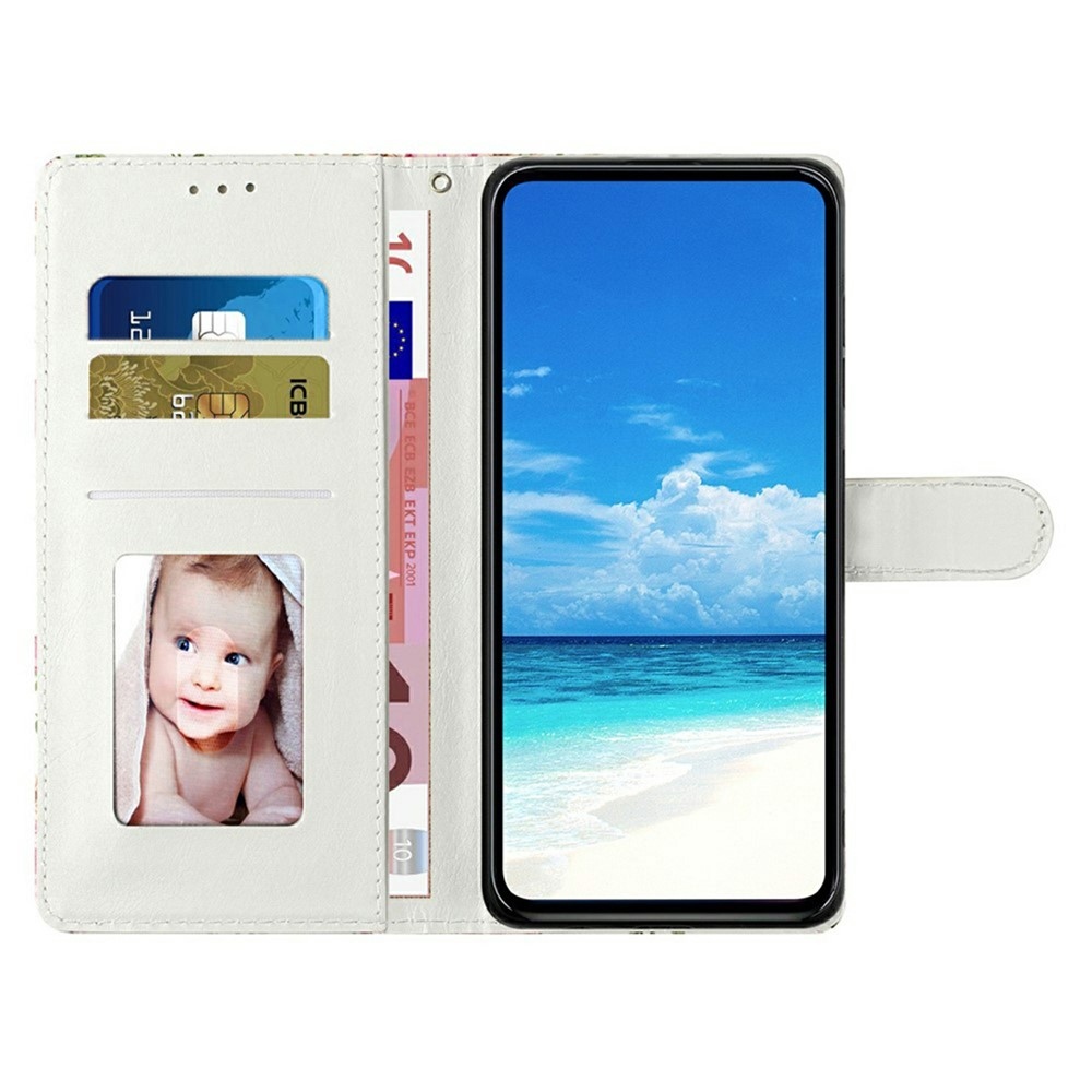 Unique knižkové púzdro na Xiaomi Redmi 17 4G/5G - modrý mramor