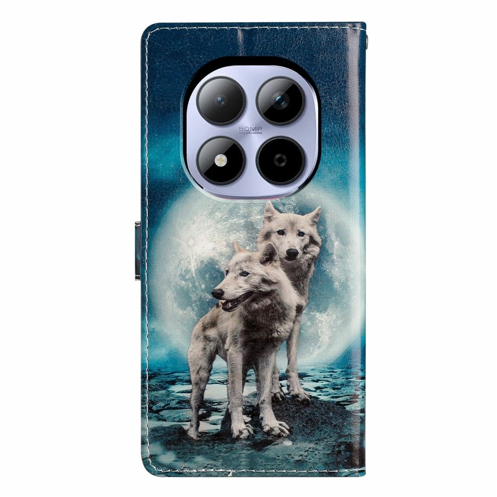 Unique knižkové puzdro na Xiaomi Redmi Note 15 Pro 5G - dva vlci