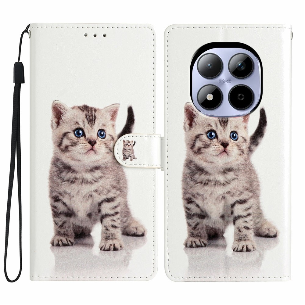 Unique knižkové puzdro na Xiaomi Redmi Note 15 Pro 5G - mačiatko