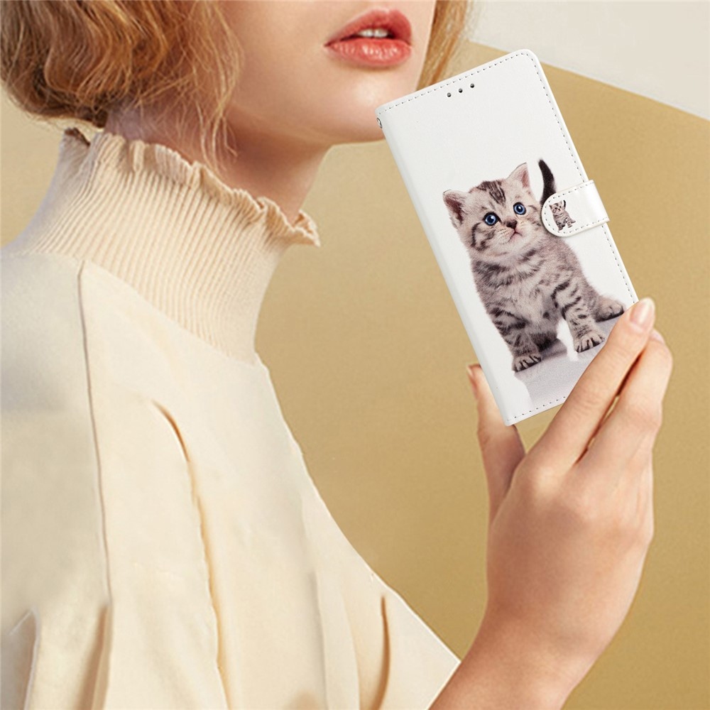 Unique knižkové puzdro na Xiaomi Redmi Note 17 4G/5G - mačiatko