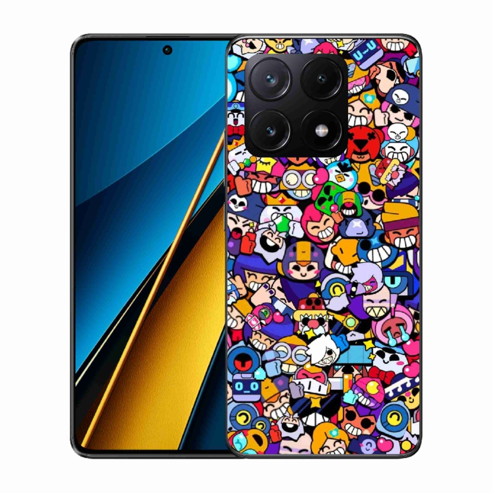 Gélový kryt mmCase na Xiaomi Poco X6 Pro 5G - brawl stars 2