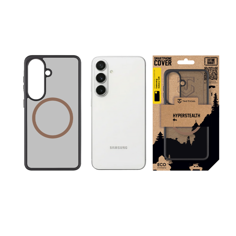 Taktický kryt MagForce Hyperstealth 2.0 pre Samsung Galaxy S26 Black/Moucha Moose