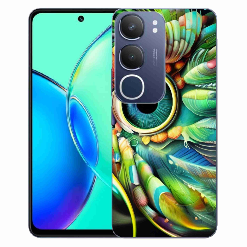 Gélový kryt mmCase na Vivo Y19s - abstraktný motív 18