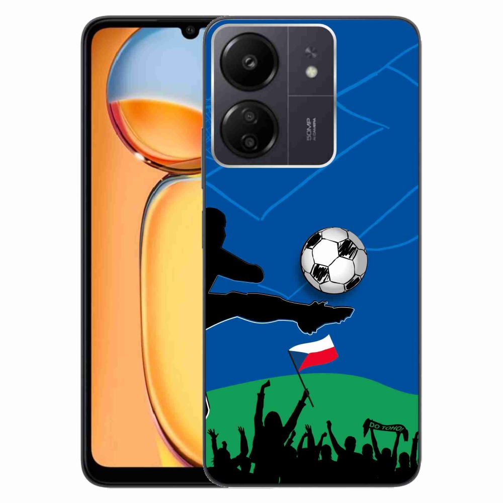 Gélový kryt mmCase na Xiaomi Poco C65/Redmi 13C - fanúšikovia futbalu