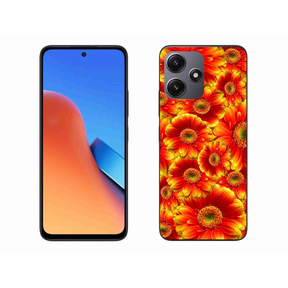 Gélový kryt mmCase na Xiaomi Redmi 12 5G - gerbera 1